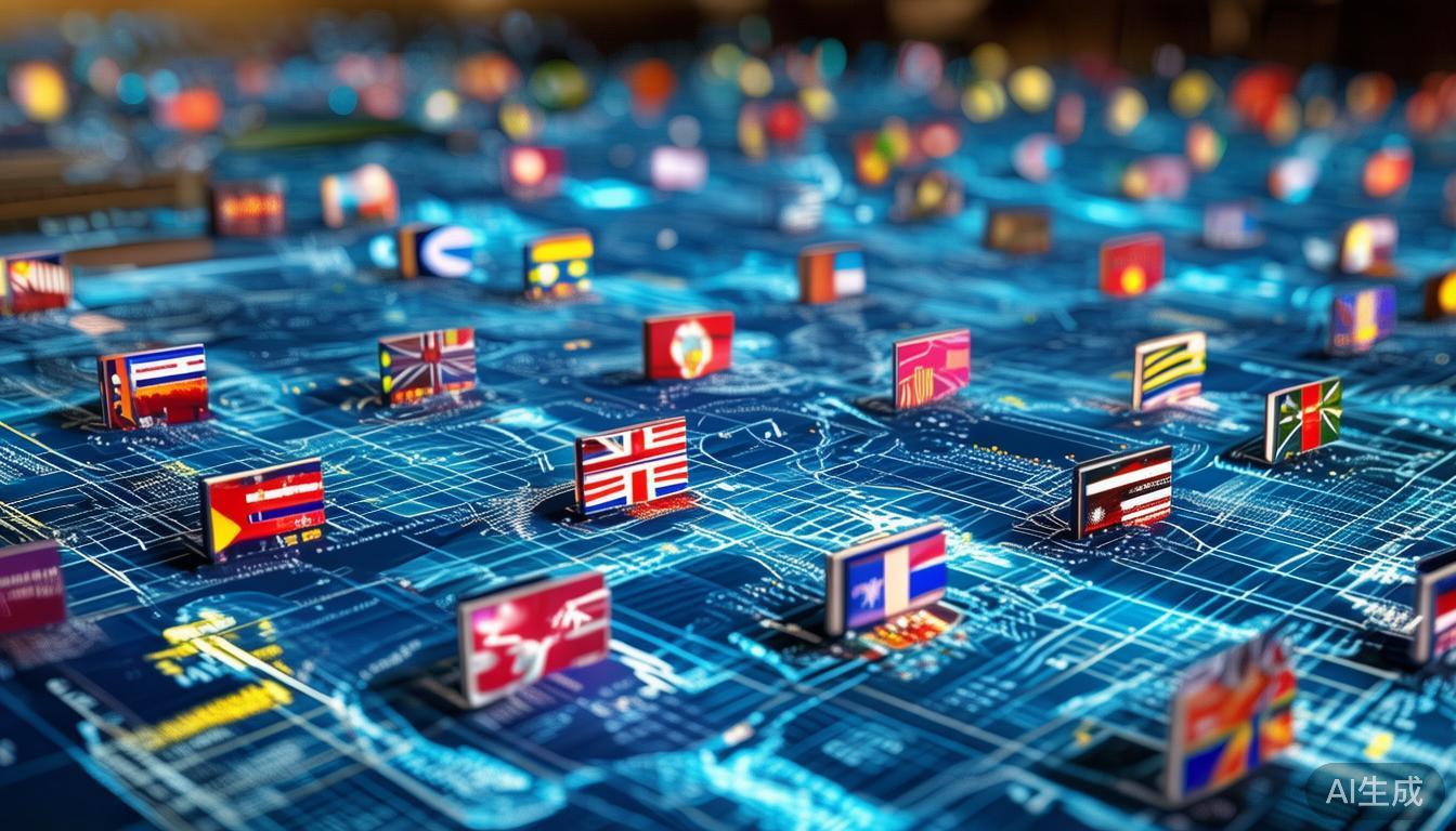 通过选择不同国家或地区的节点，模拟覆盖面广泛的访问